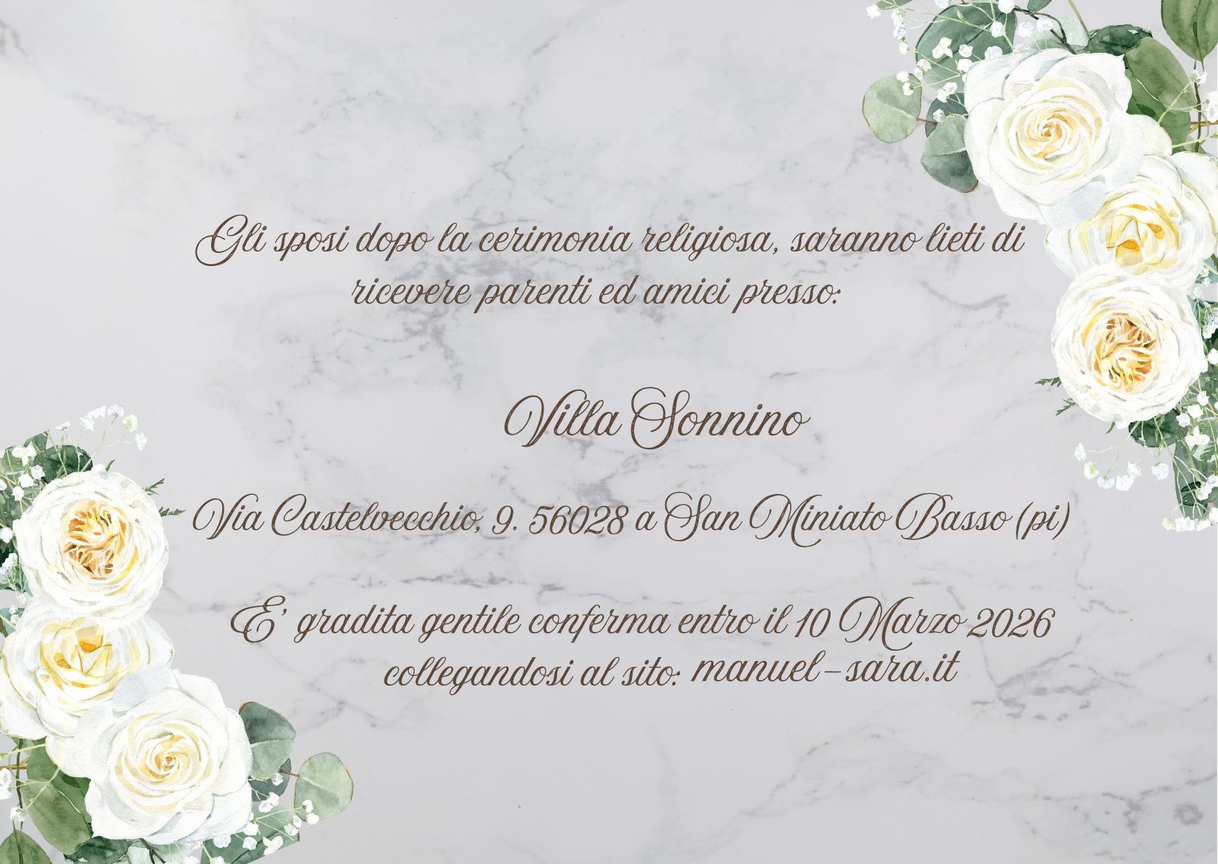Info Matrimonio